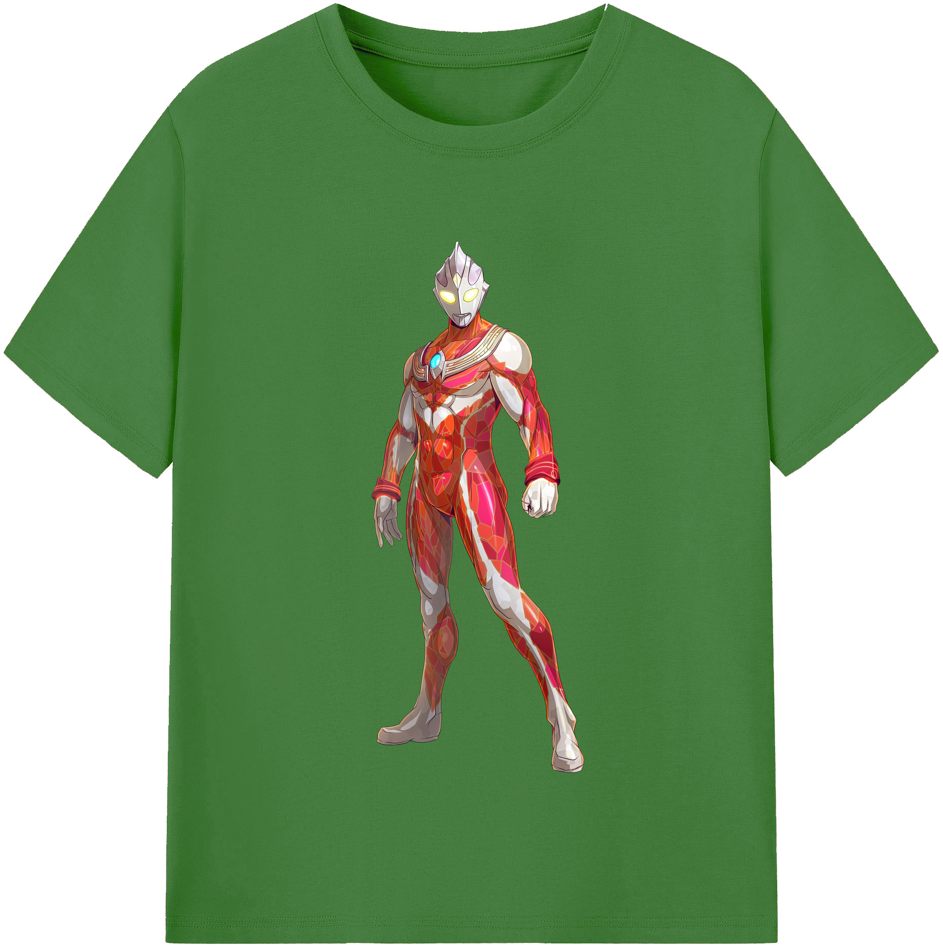 （画像用） ウルトラマン Ultraman レディースカジュアルプリントTシャツ（綿100％）